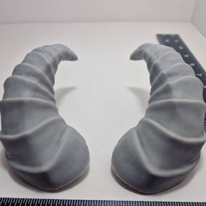 Mammon ~ Cosplay Horns ~ 3d printed