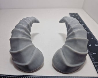 Mammon ~ Cosplay Horns ~ 3d printed