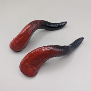 Lilith - Medium sized Demon Horns - Ready to Ship