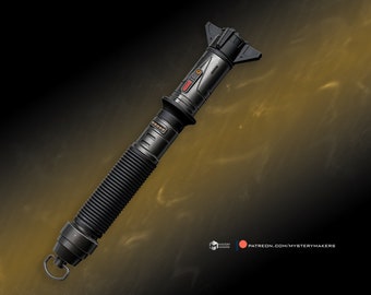 Baylan Skoll Lightsaber Kit Cosplay LARP Raw 3d Printed Kit