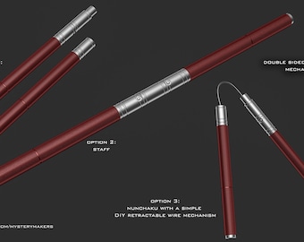Set Daredevil Sticks - Kit Funcional - 3 funciones