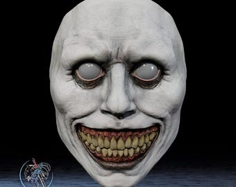 Máscara de terror aterradora * Máscara de disfraz * Cosplay * LARP * Máscara impresa en 3D para Halloween y cosplay