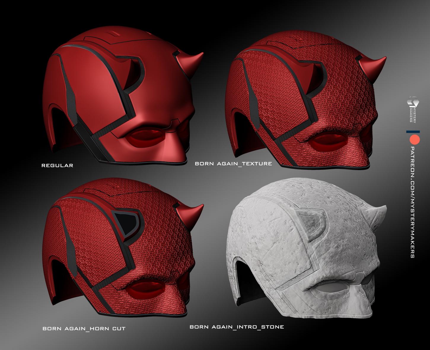 Replica Daredevil Mask - Etsy