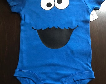 cookie monster baby grow