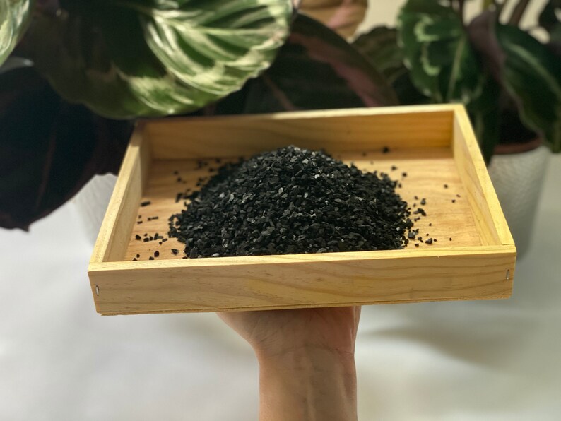 Activated charcoal carbon for terrariums plants mossariums