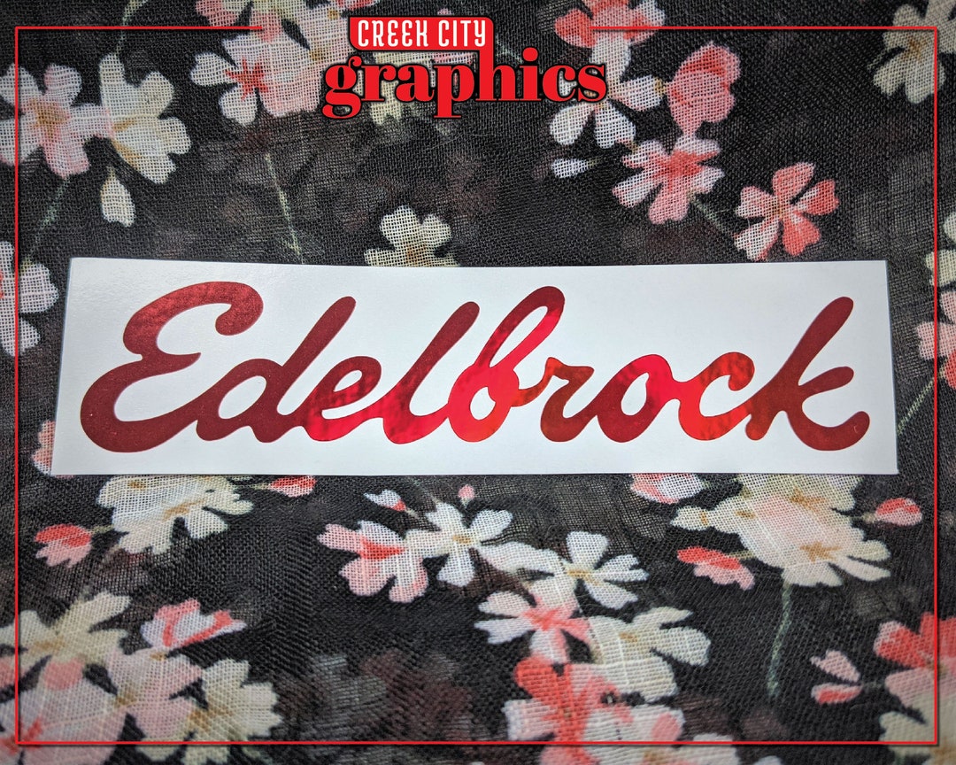 Edelbrock USA Automotive Car Truck Motorcycle Medium Size Etsy