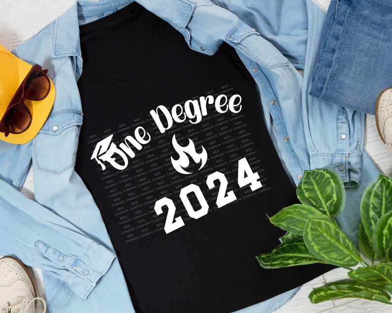 Digital Download One Degree Hotter 2024 PNG SVG Instant Etsy