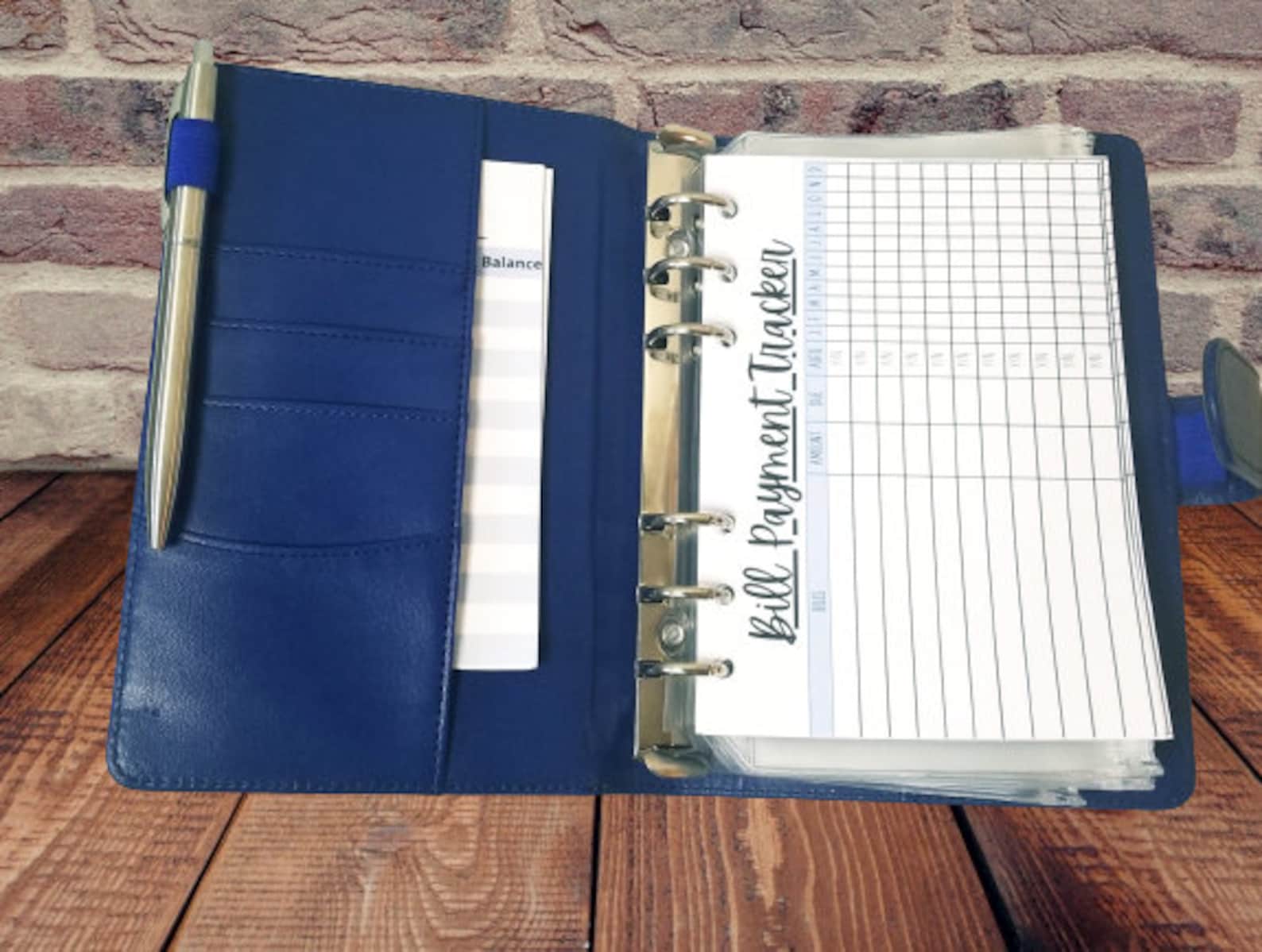 Budget Binder Money Wallet Cash Envelope System Custom Etsy