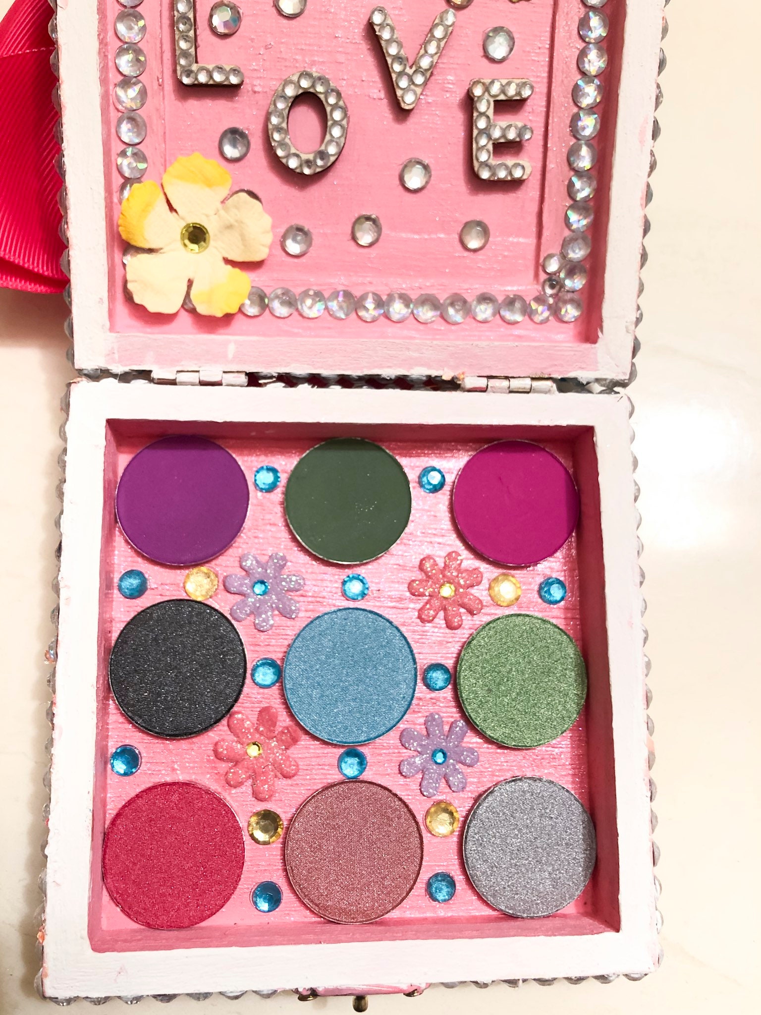Jewel Makeup Palette Etsy