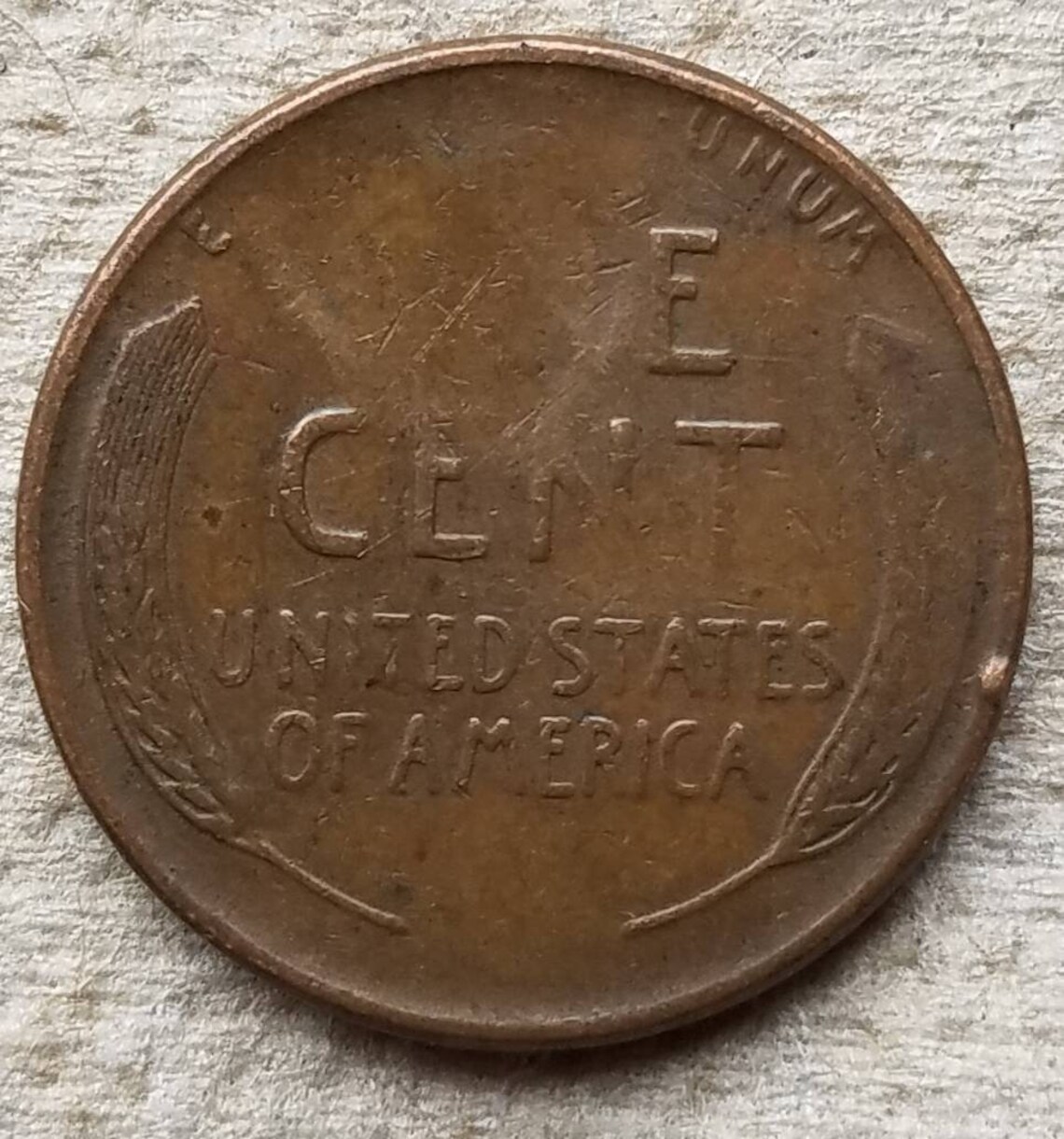 1946 Very Rare Error Lincoln Wheat Penny Reverse Side ERROR - Etsy
