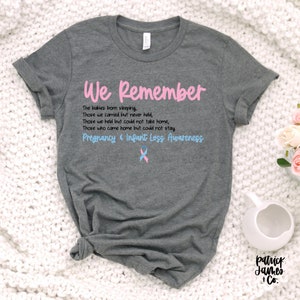 Baby Loss Awareness, We Remember Design (PNG, SVG)