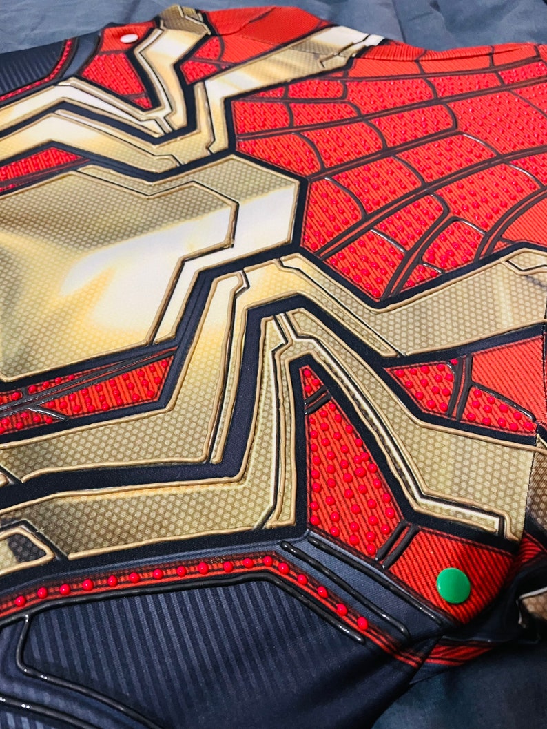 Iron Spider Suit / No Way Home Fully Puffy Painted Etsy