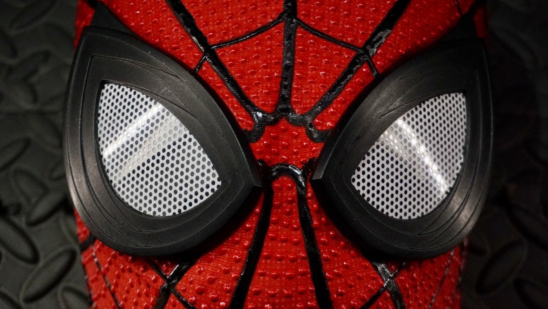 Spider-Man Far From Home Mask 3D PUFFY PAINTED!
