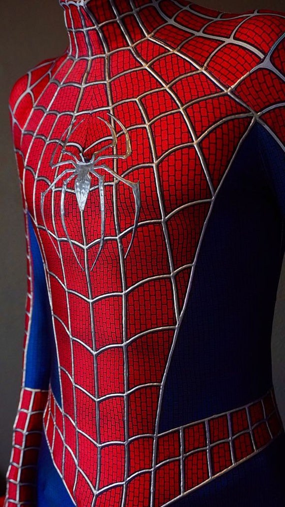 スパイダーマン コスチュームサム・ライミ Spider-Man スパイダーマン サム・ライミ版スーツ！ | 全面パフィーペイント