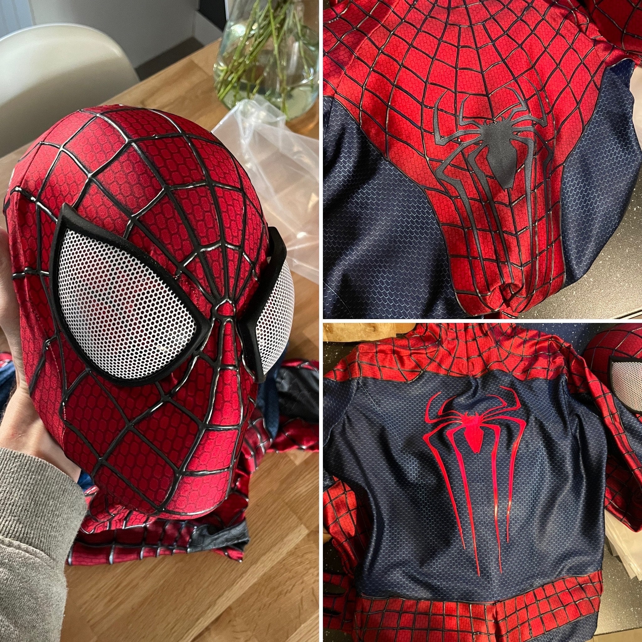 アメイジング・スパイダーマン2のスーツ！フルパフィー塗装済み