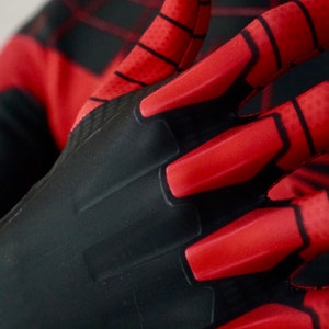 Spider-man: Miles Morales PS5 Suit FULLY PUFFY PAINTED - Etsy