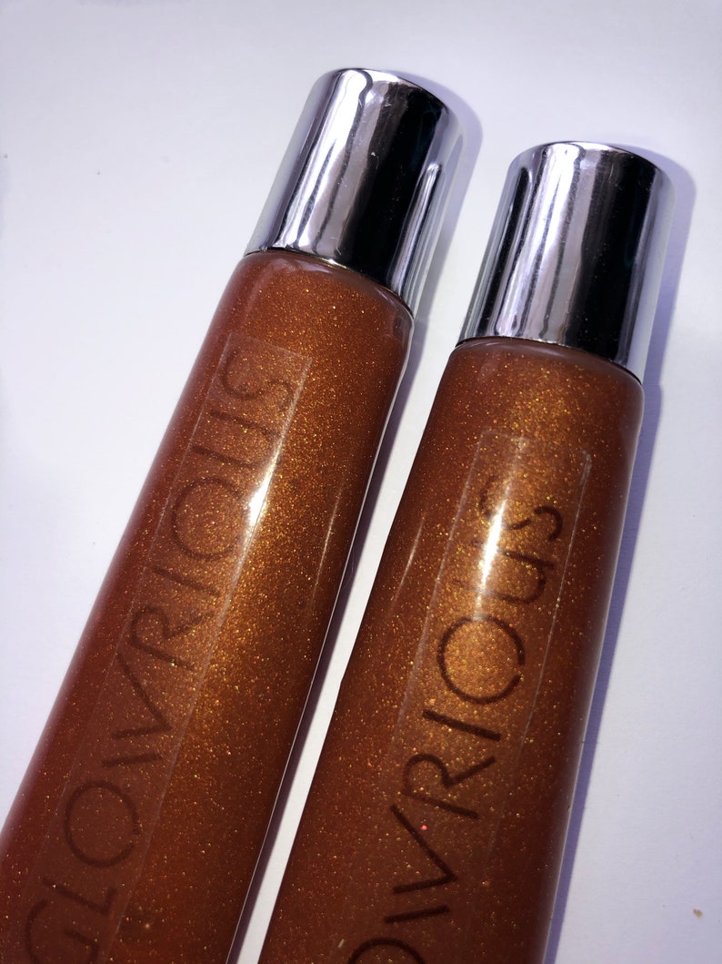 Lip Gloss Brown Lip Gloss CARAMEL 15ml Lip Gloss Tubes Etsy