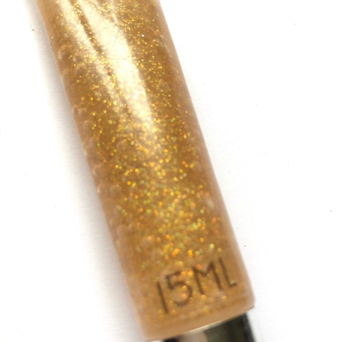 Lip Gloss Gold glitter lip gloss 15ml lip gloss tube Handmade Etsy