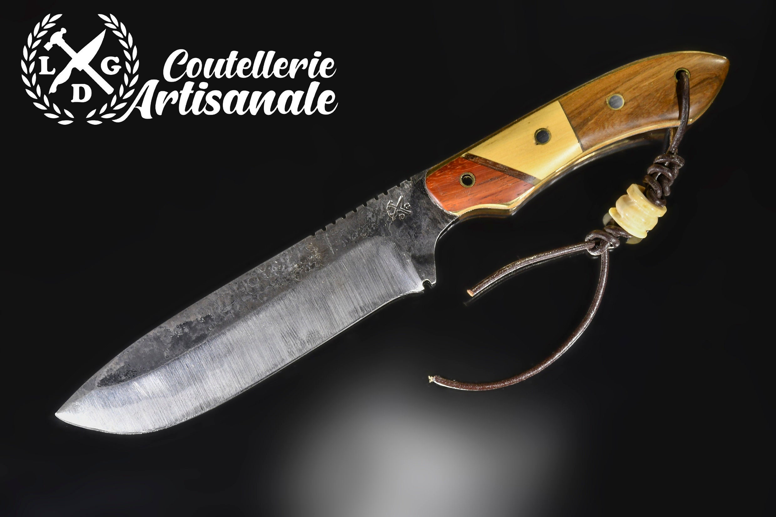 Couteau Bowie Brute de Forge