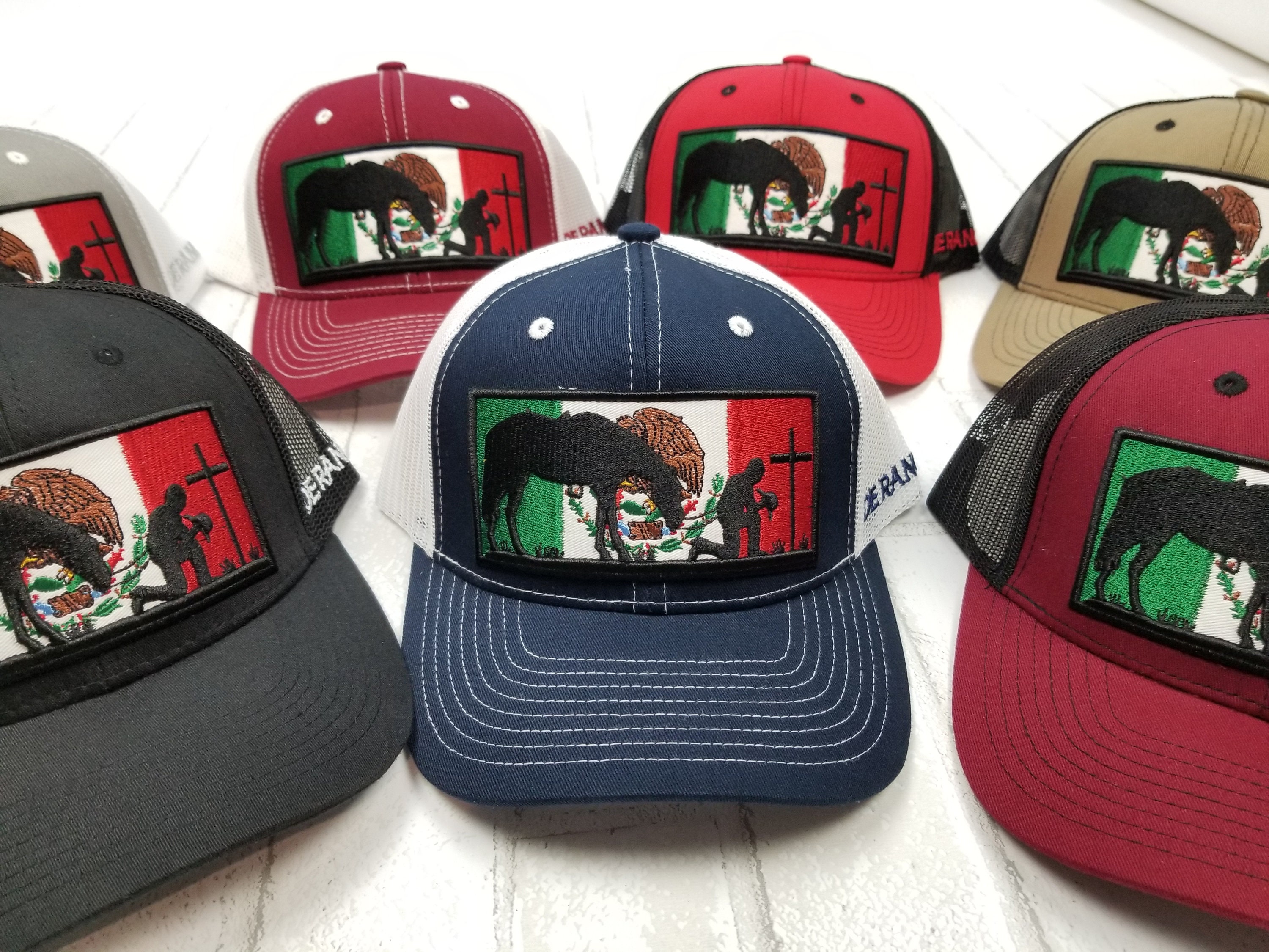 Custom 3D Embroidery Logo with Side Woven Patch Gorras Original