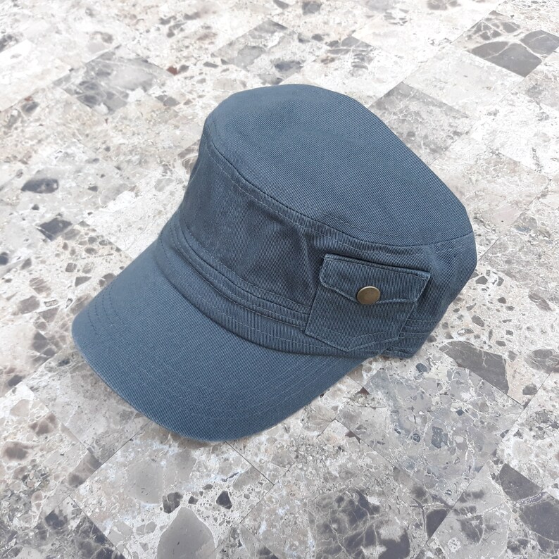 Cadet style Military adjustable Cap