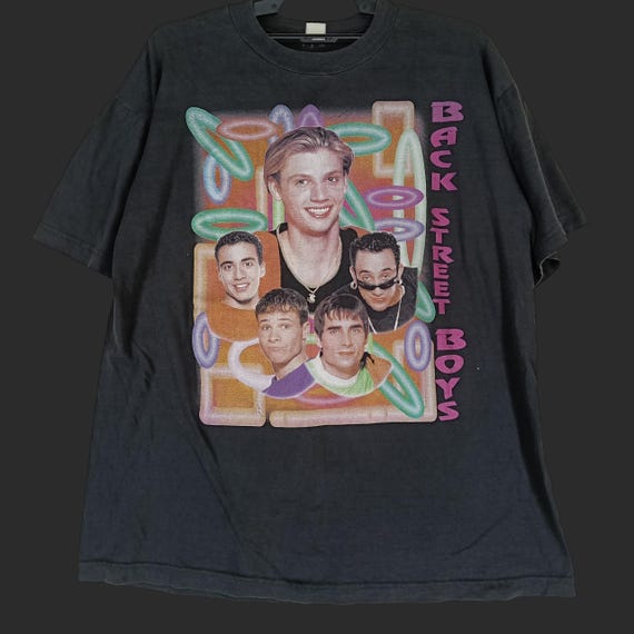 Vintage 90's Backstreet Boys American Vocal Group Band Boy Large