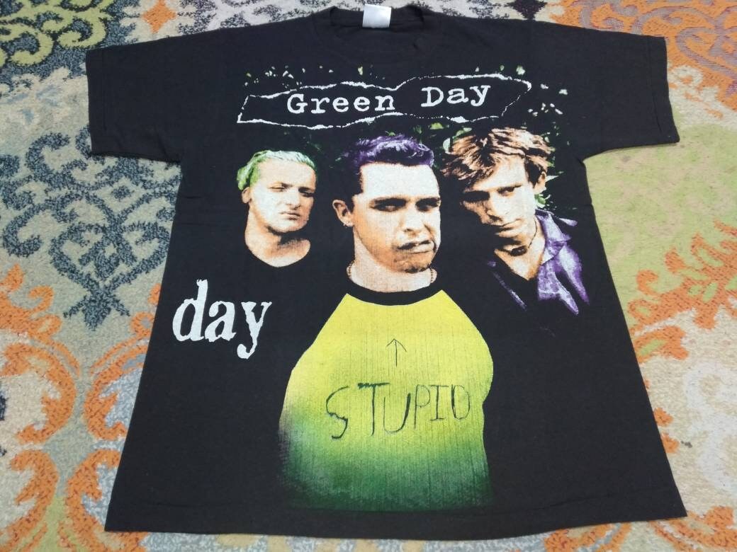 【20s】UK製 GREEN DAY DOOKIE バンド Tシャツ ブラック Green Day / グリーン・デイ - DOOKIE VINTAGE Tシャツ(ブラック