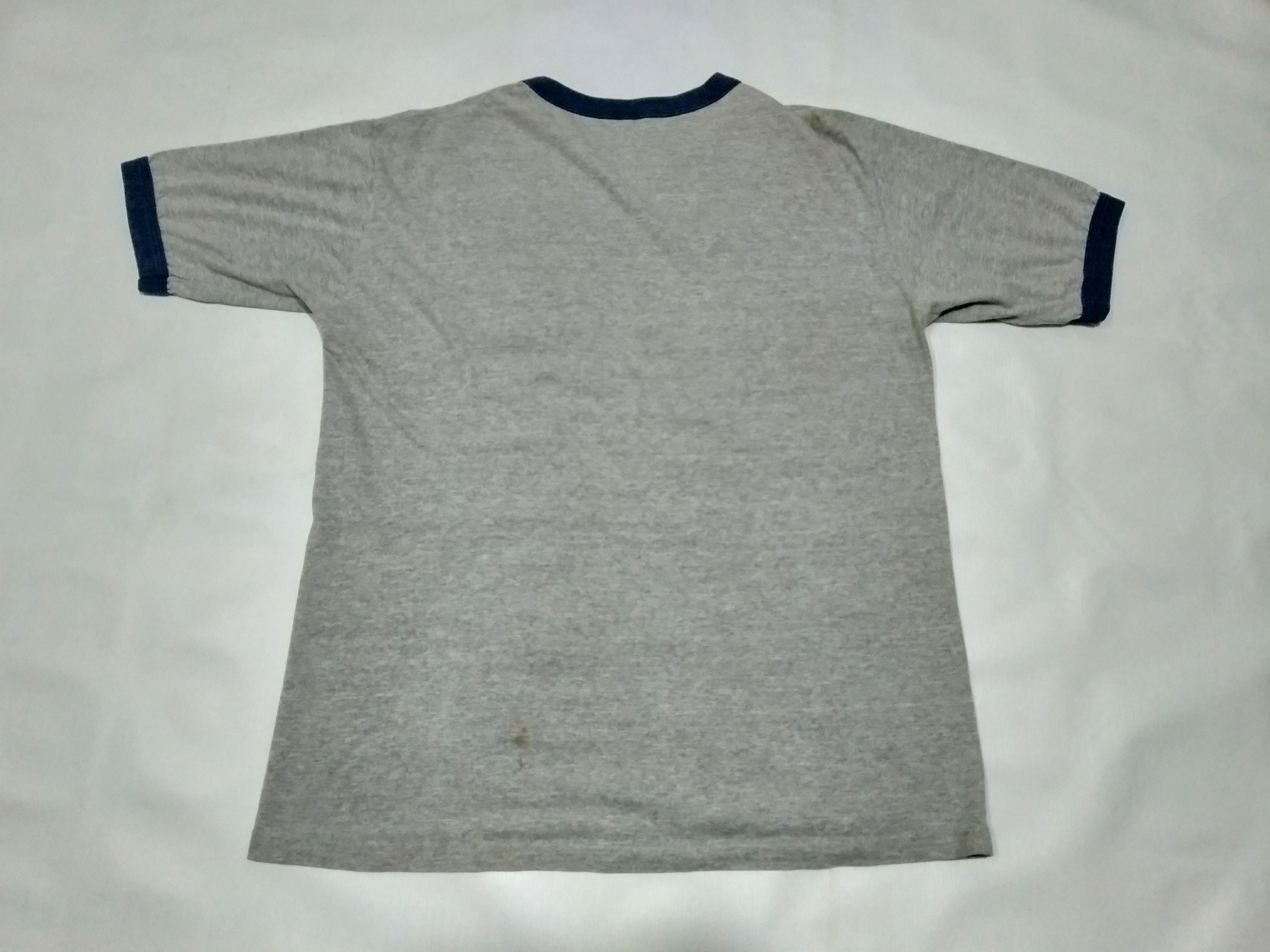 Vintage Oasis Band North America Tour Gray Ringer T Shirt