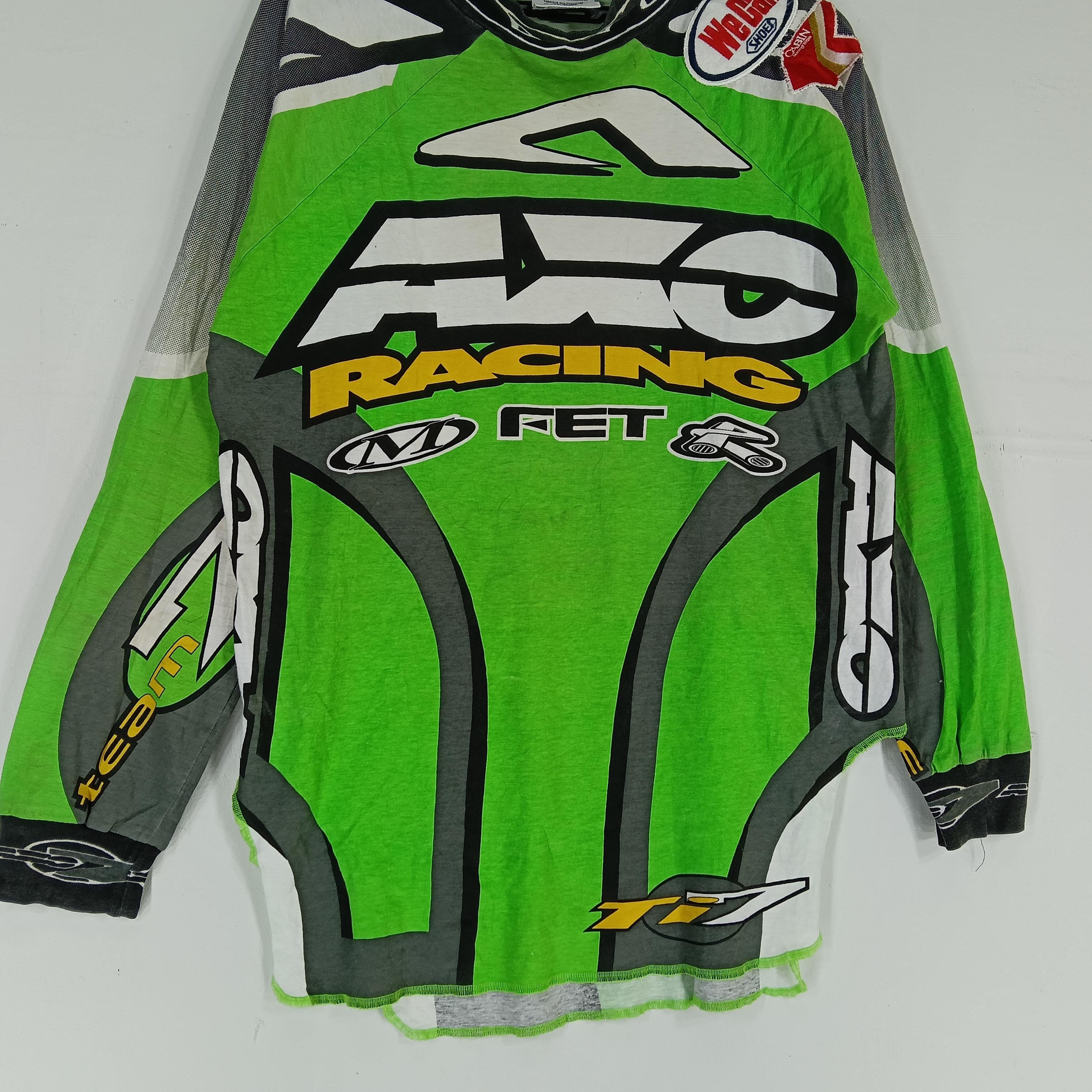 ヴィンテージ 90年代 Axo Racing Fet モトクロス Tシャツ オーバー