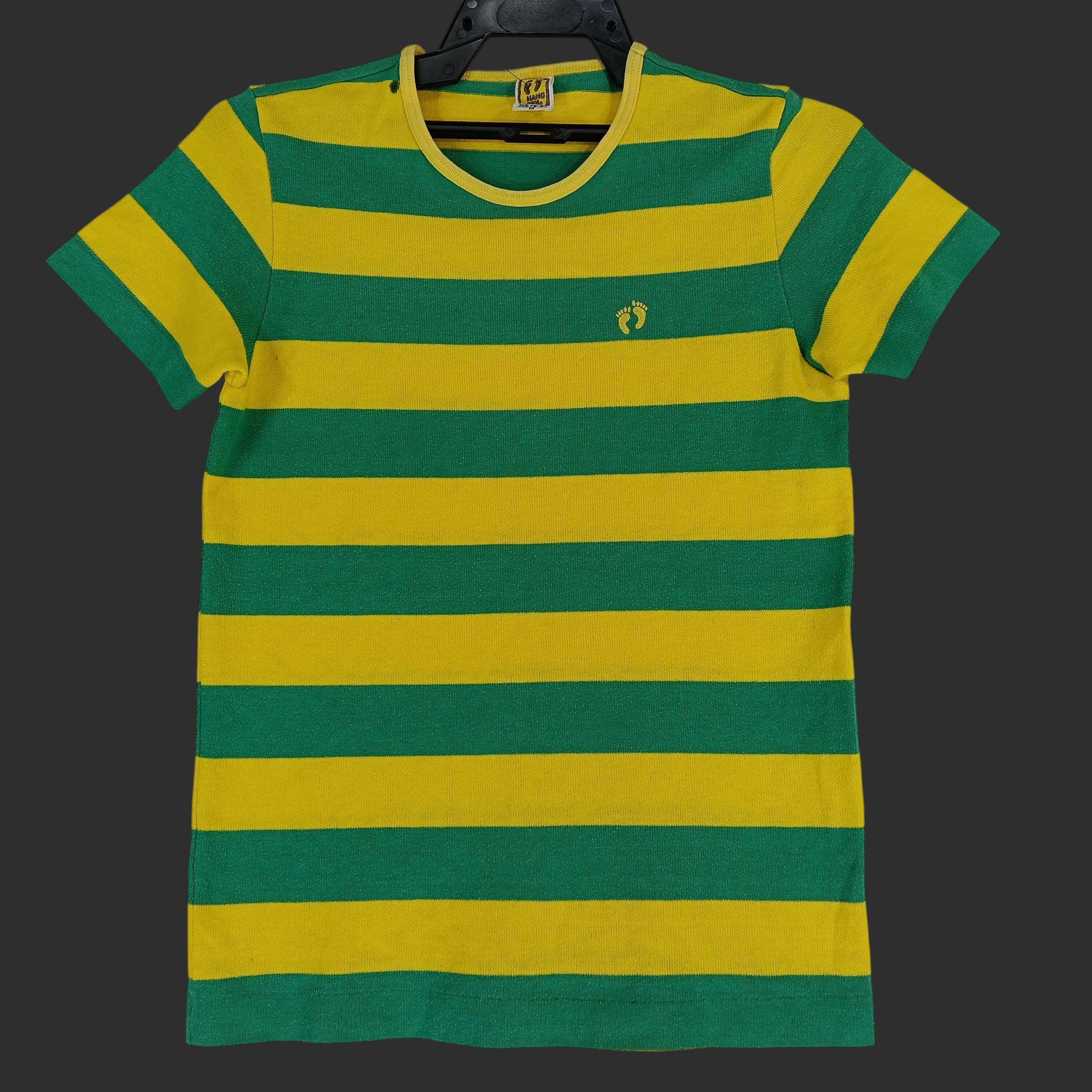 Green and Yellow Striped Shirt - Etsy Norway Green and Yellow Striped Shirt - Etsy Norway