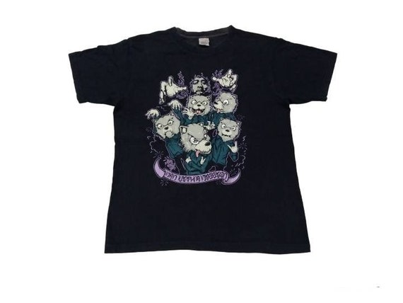 Vintage Man With A Mission Japanese Rock Band Black Medium T Shirt