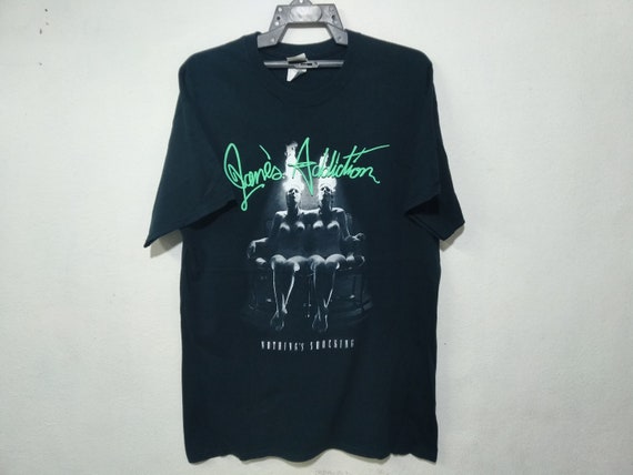 T-shirt Jane's Addiction Nothin' - Noir Classique, Unisexe, Tailles S à 5XL