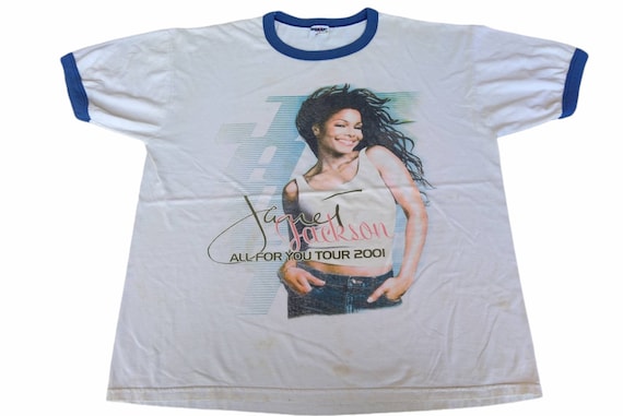 ジャネットジャクソン 2001 ツアー tシャツ