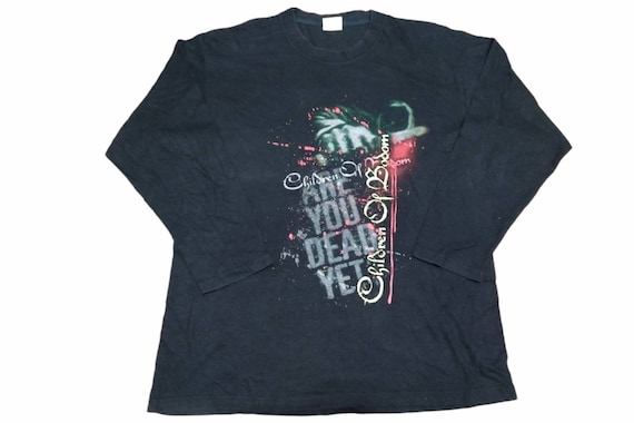Vintage Children of Bodom Finnish Melodic Death Metal Black Large