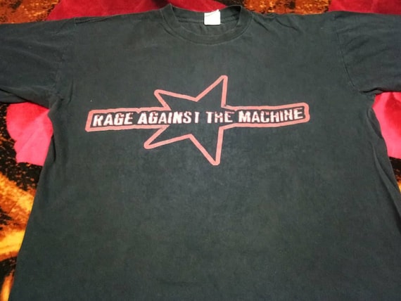 Vintage Rage Against the machine band 90s t shirt