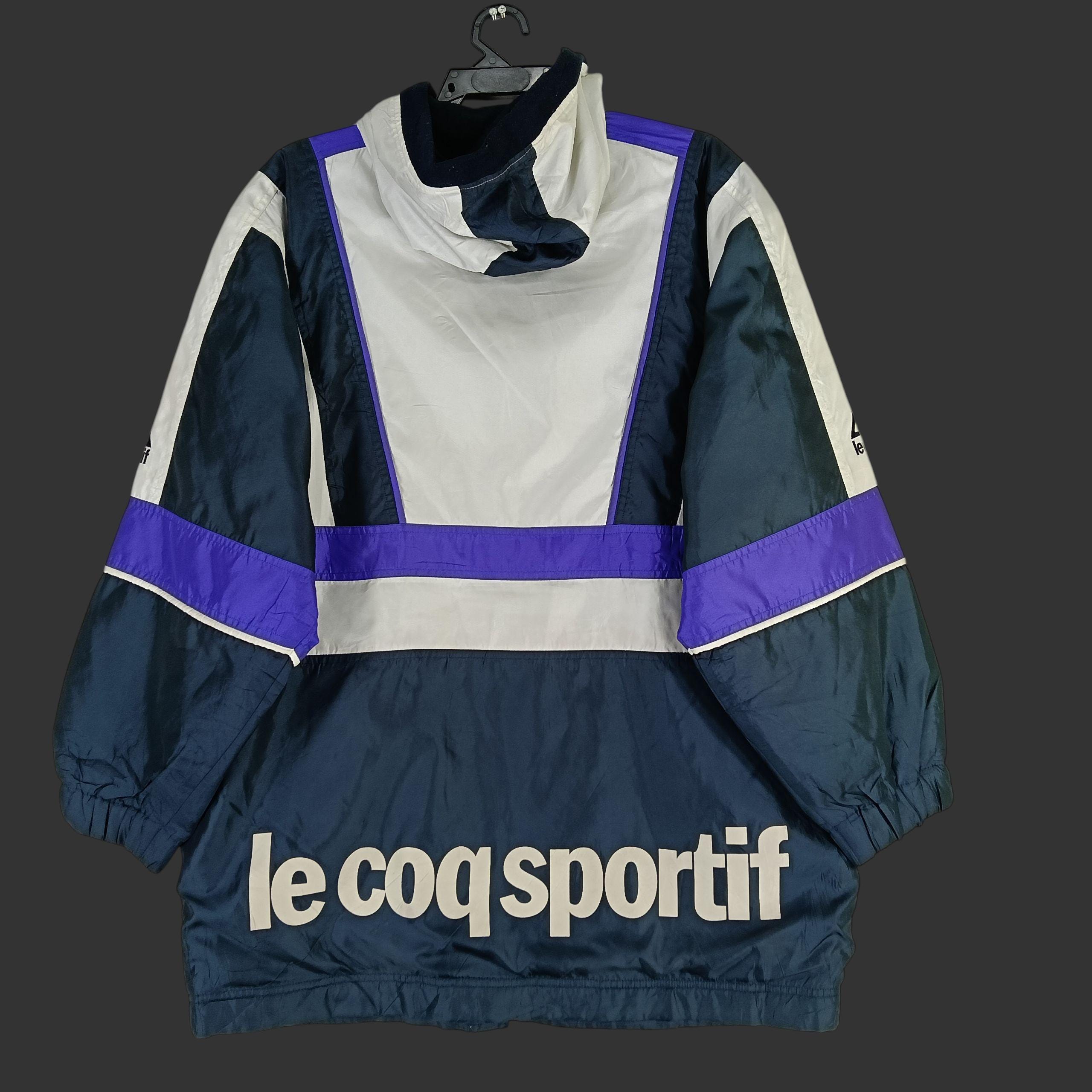 Vintage 90s Le Coq Sportif Windbreaker Jacket Medium - Large Le