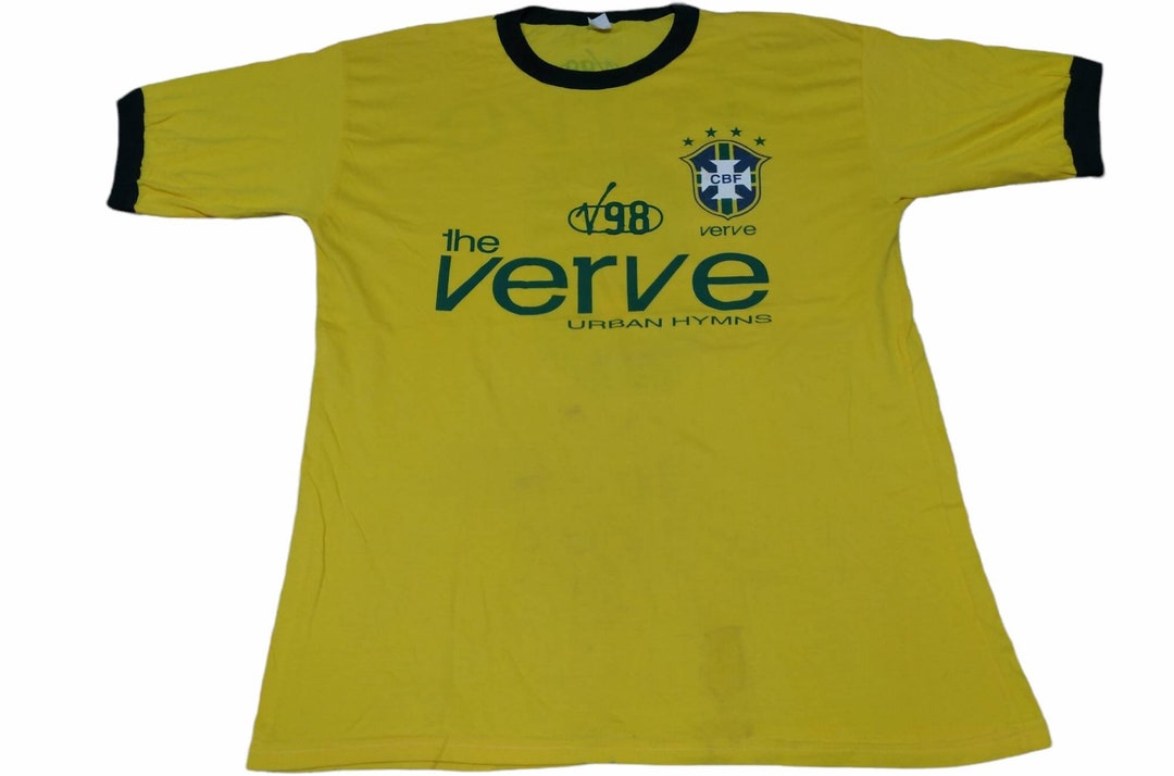 最高級 Band Rock English Verve the 90's Vintage Brazil Style Jersey ミュージシャン