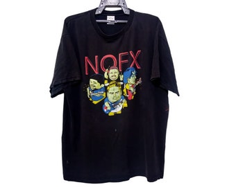 ヴィンテージ 00年代 Nofx パンクロックバンド コンサート Tシャツ