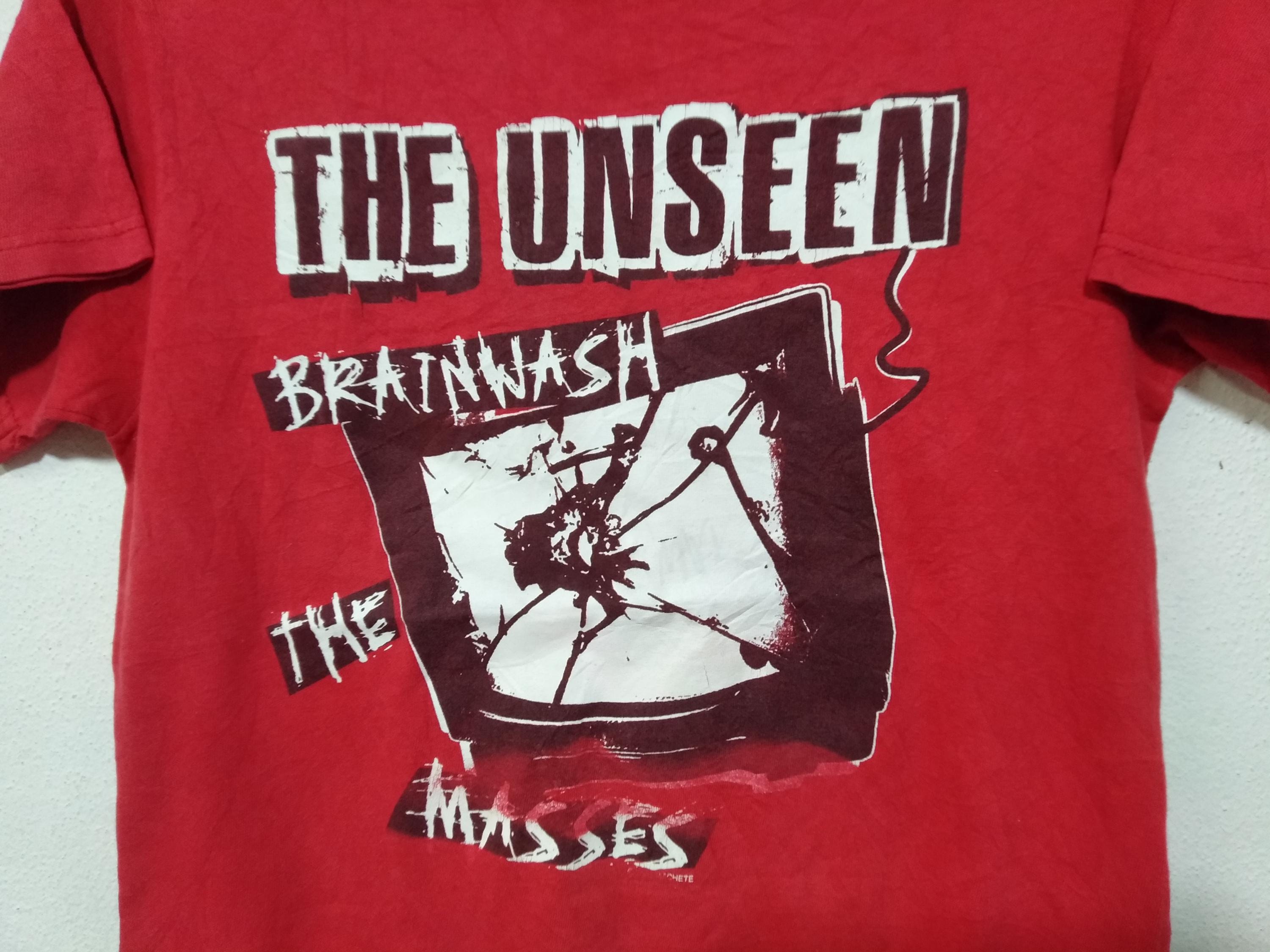 ヴィンテージ The Unseen アメリカンパンクロックバンド レッド 