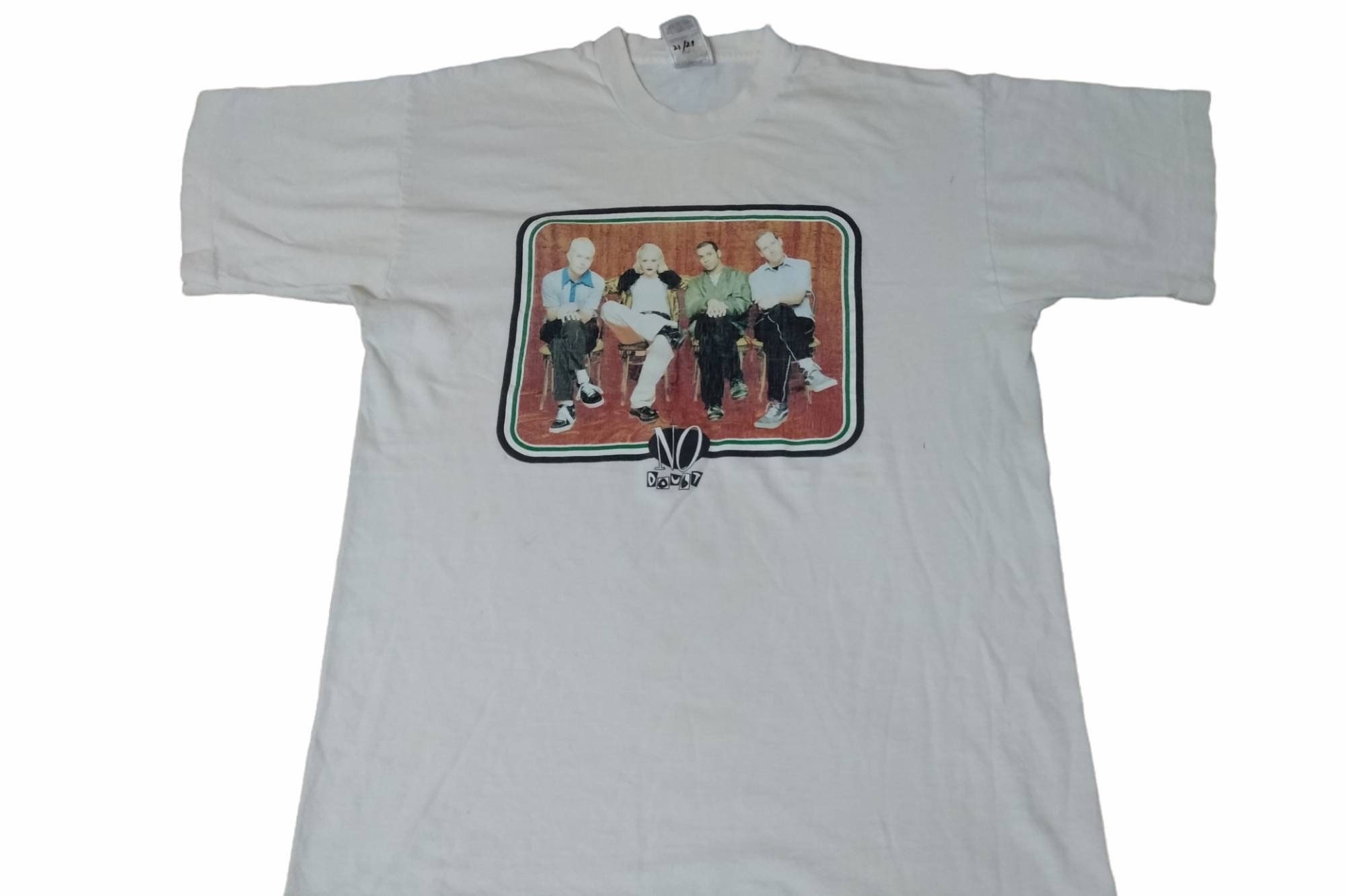 グウェン・ステファニー Tシャツ　古着 90's NO DOUBT ITALY製 グウェン・ステファニー バンドTシャツ90