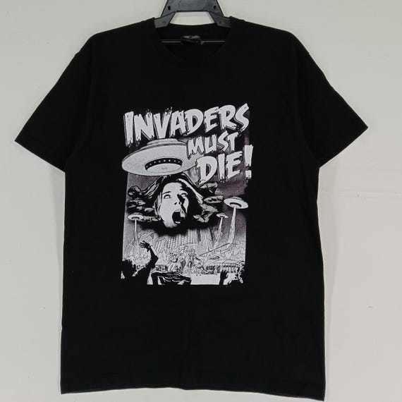 Vintage Y2K the Prodigy Album Invaders Must Die Black Large T
