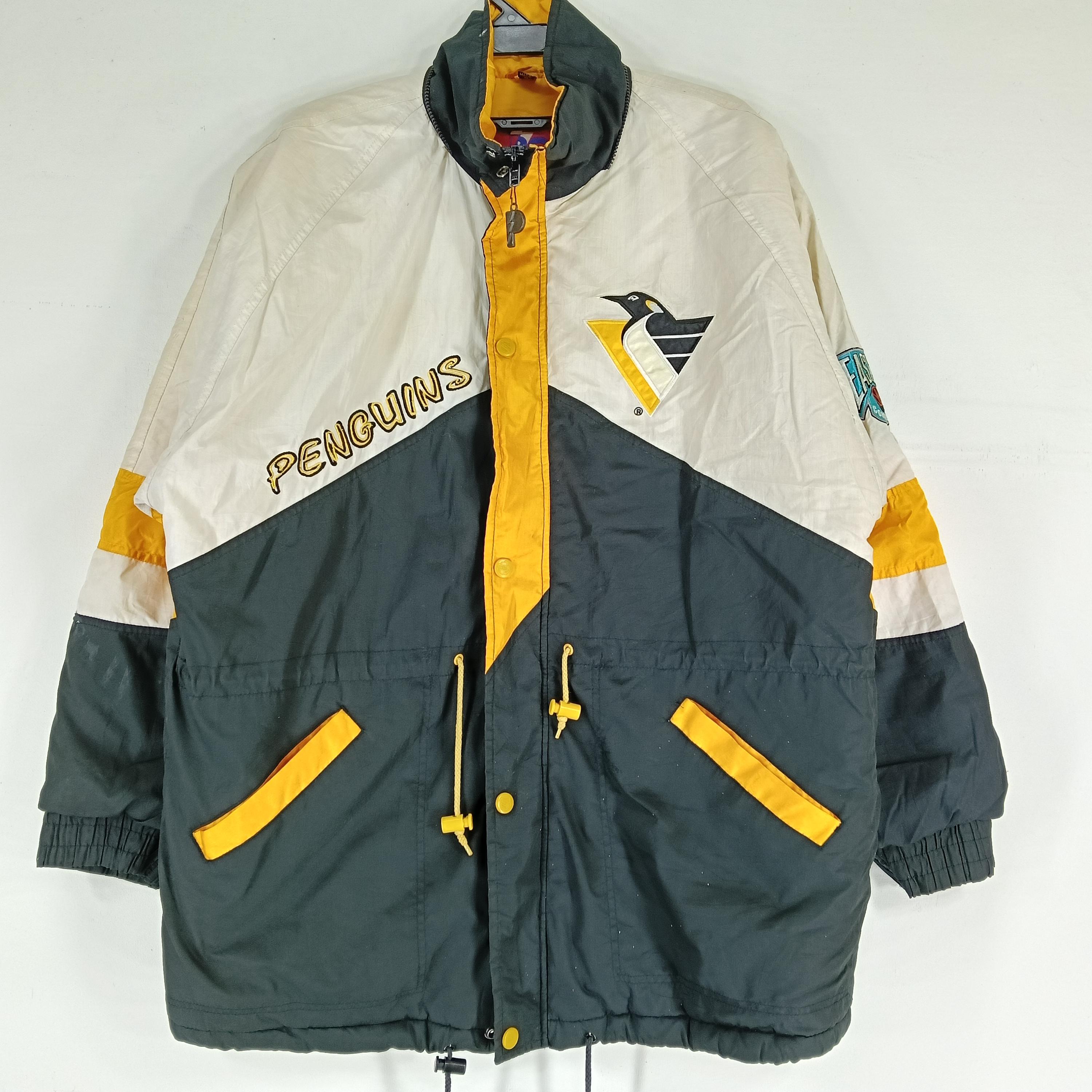 Vintage the Pittsburgh Penguins Professional Ice Hockey Yellow