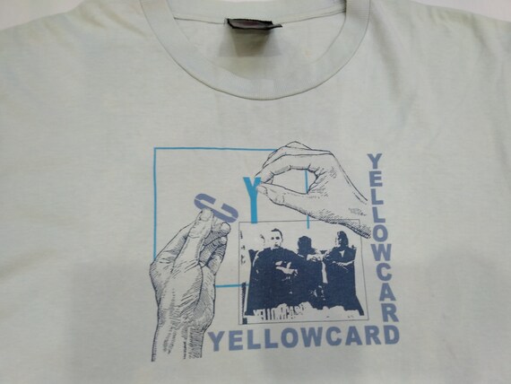 yellow card イエローカード バンドTシャツ Merch — Yellowcard