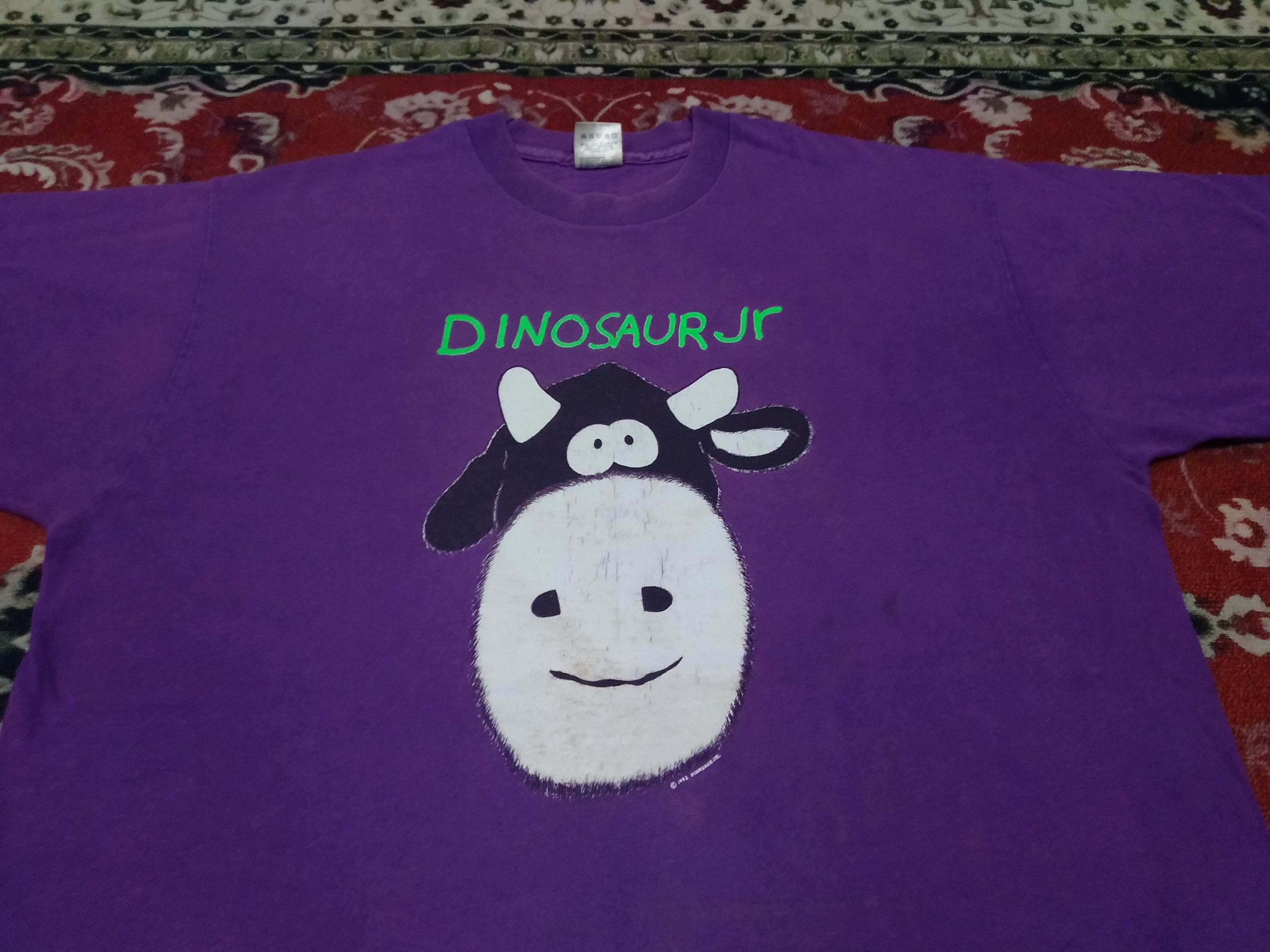 Vintage Dinosaur Jr American Rock Band Large Purple T Shirt