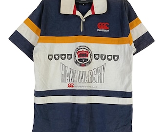 CANTERBURY OF NEW ZEALAND ラグビーシャツ size M Canterbury of New Zealand Logo T-Shirt by Canterbury / World Rugby