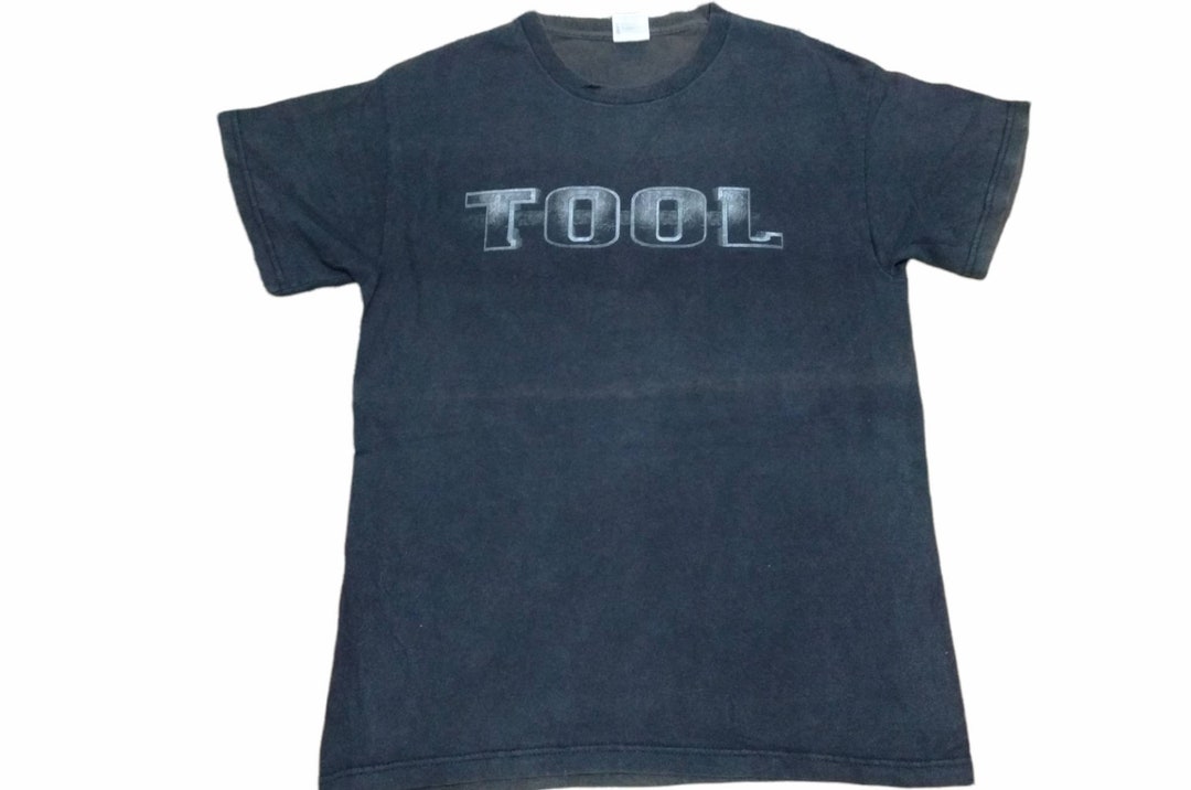 トップス TOOL vintage design rock band tee Vintage 90's Tool American Rock Band Black Medium T Shirt