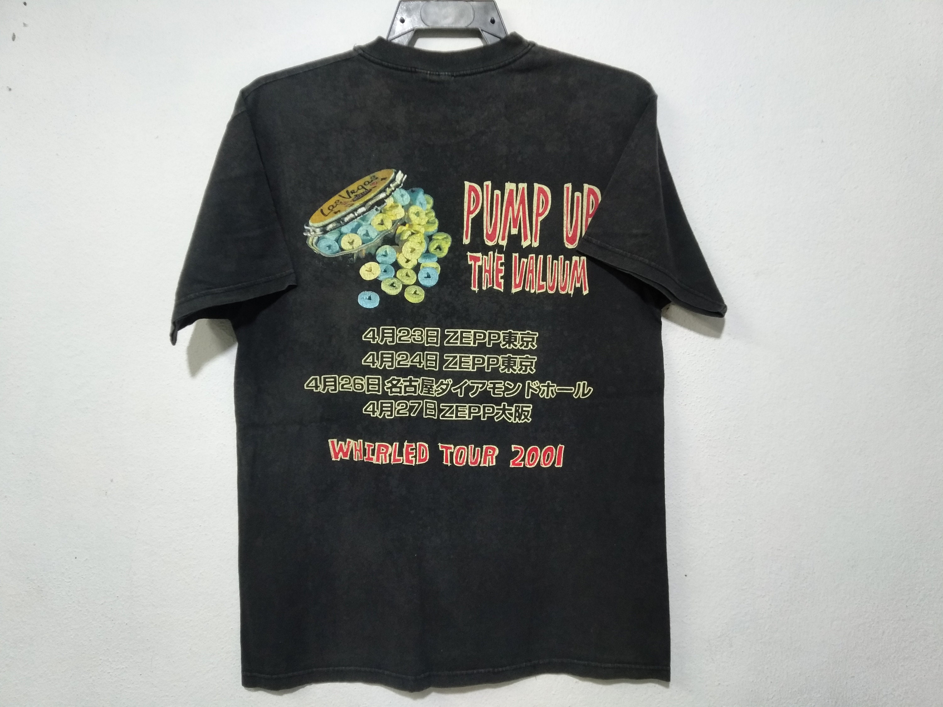 Vintage NOFX Punk Band Medium Black T Shirt Pump of the Valuum 