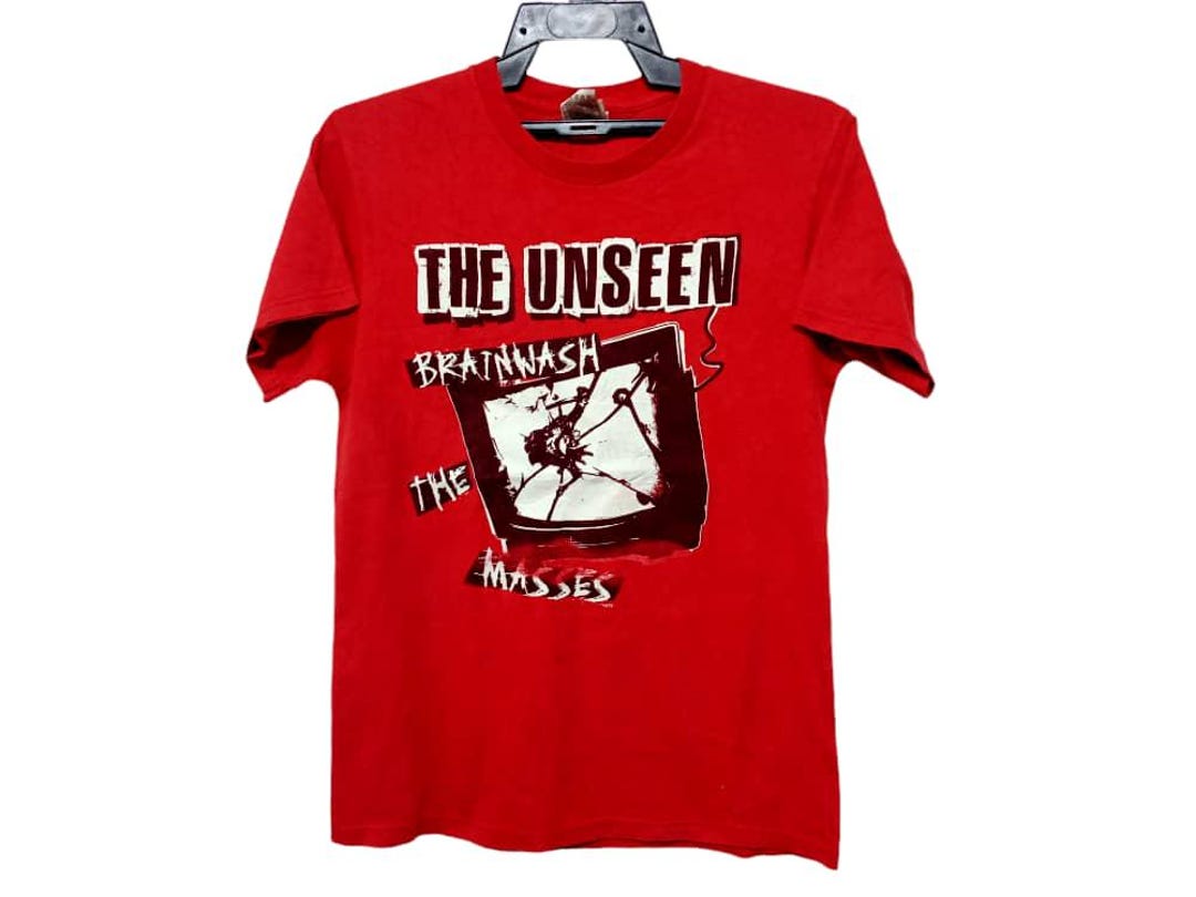 ヴィンテージ The Unseen アメリカンパンクロックバンド レッド 