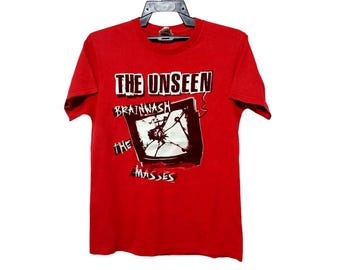 ヴィンテージ The Unseen アメリカンパンクロックバンド レッド