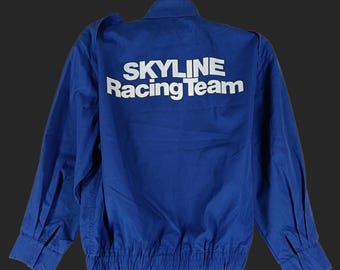 Vintage 90's Nissan Red Motorsport Medium Jacket Nissan Prince